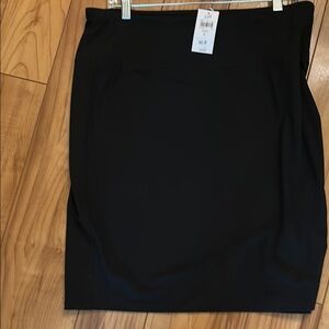 J. Jill Black Pencil Skirt Knee-Length